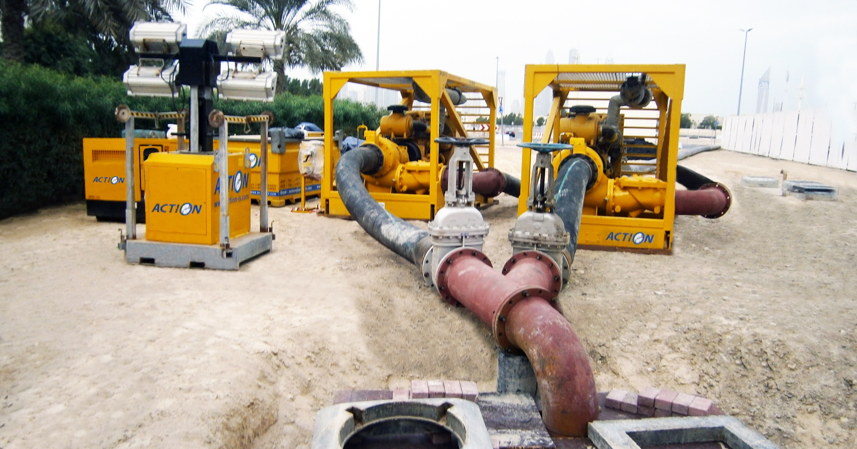 Dubai Municipality Sewage Overpumping